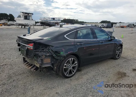2017 Ford Fusion Titanium from USA, damaged, VIN 3FA6P0D98HR266947